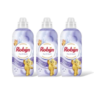 pdp-image-Robijn Wasverzachter puur & zacht 3-pack