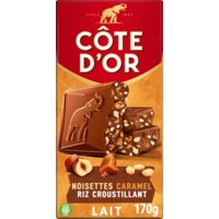 Een afbeelding van Côte d'Or Reep hazelnoten karamel