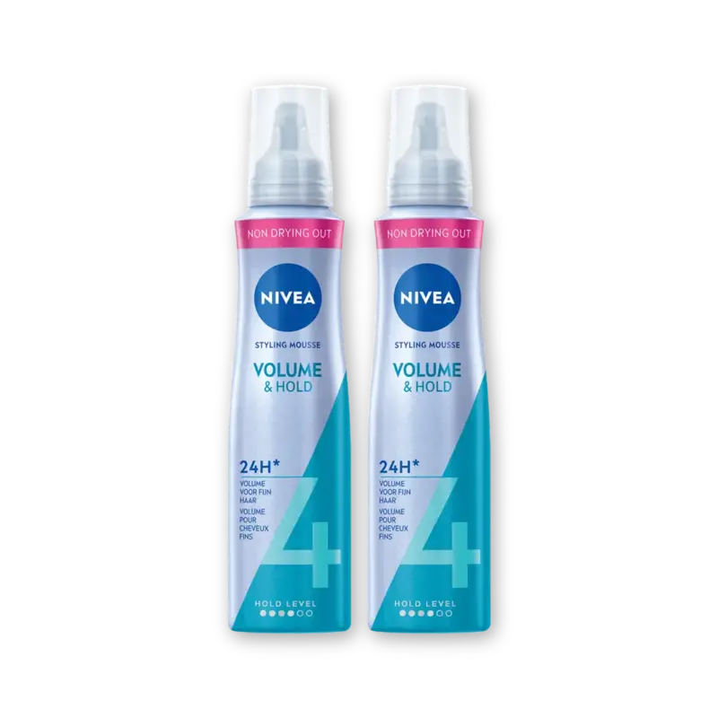 NIVEA Volume care styling mousse 2-pack