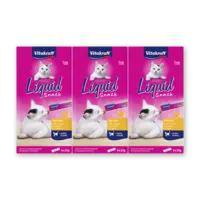 Vitakraft Cat liquidsnack kip 3-pack