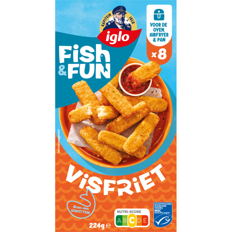 Een afbeelding van Iglo Fish&fun visfriet