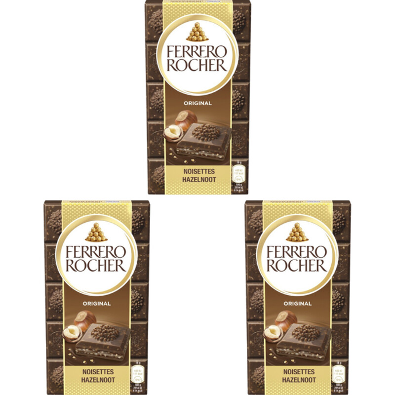 Ferrero Rocher melk hazelnoot 3-pack