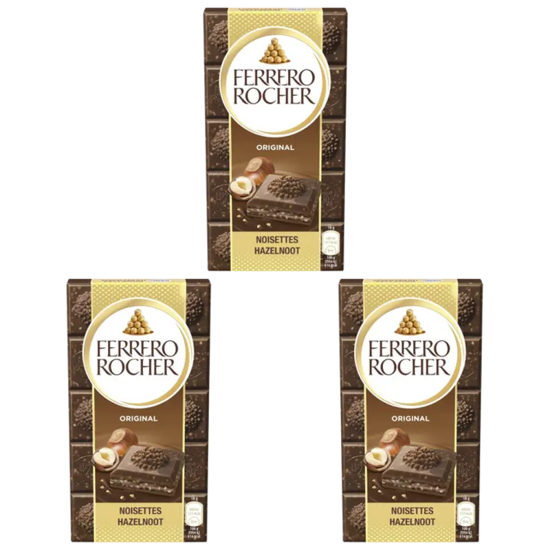 Rocher melk hazelnoot 3-pack