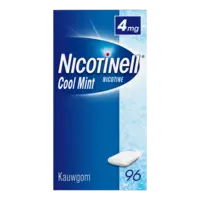Nicotinell Coolmint nicotine kauwgom 4mg