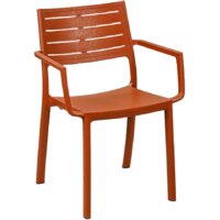 Een afbeelding van Keter Stoel 2pack terracotta