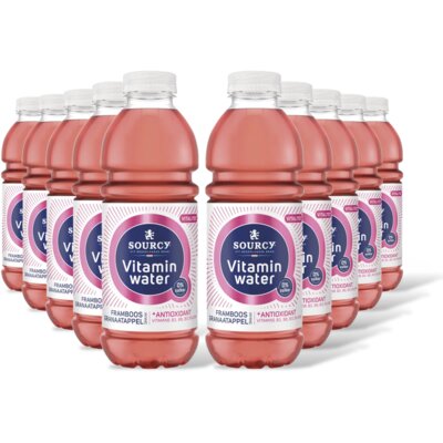 pdp-image-Sourcy Vitaminwater framboos granaatappel 10-pk
