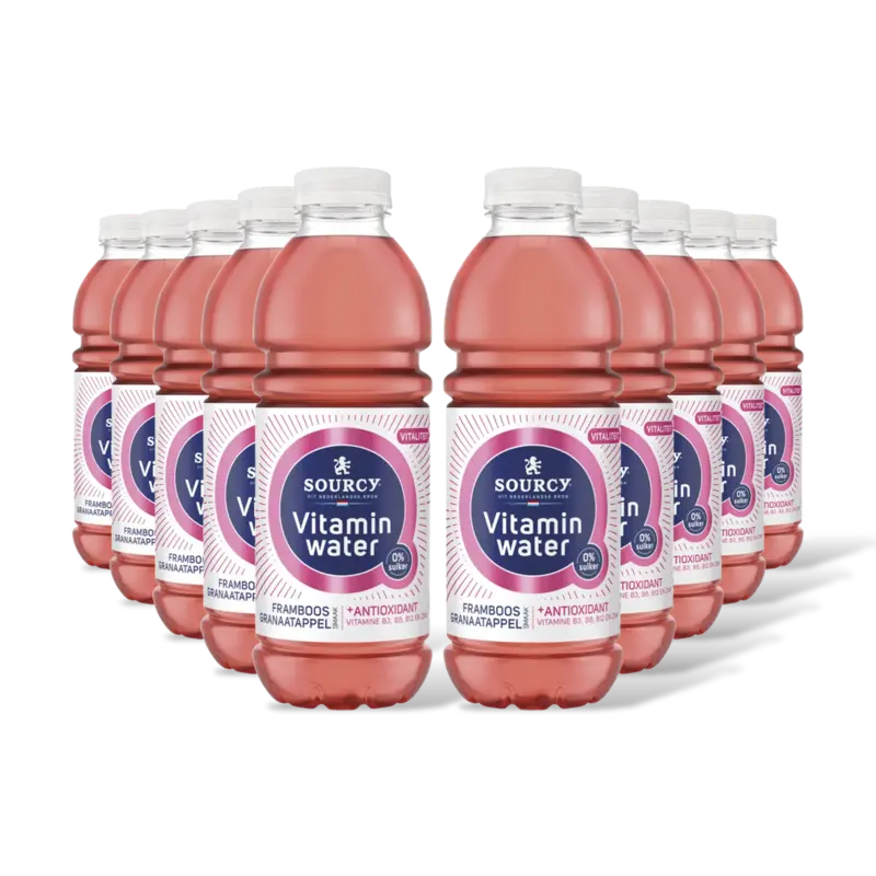 Vitaminwater framboos granaatappel 10-pk
