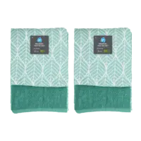 AH Keuken- en theedoek mint set 2-pack
