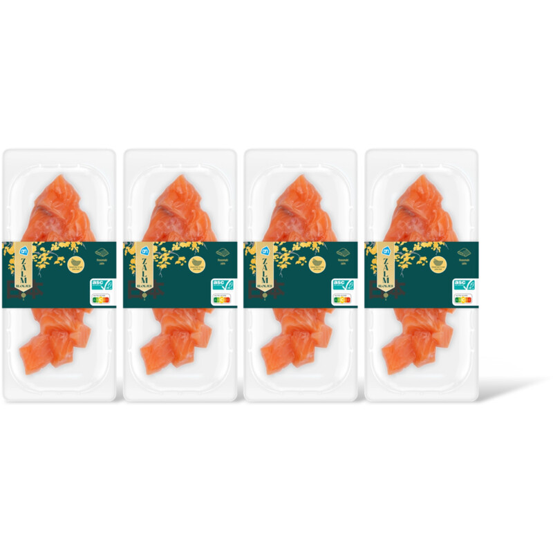 AH Zalm blokjes voor pokebowl 4-pack