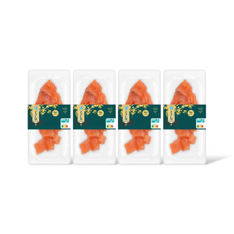 AH Zalm blokjes voor pokebowl 4-pack
