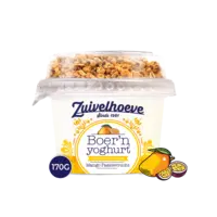 Zuivelhoeve Boer'n yoghurt mango-passie muesli