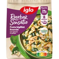 Een afbeelding van Iglo Roerbak sensatie pasta kipfilet