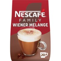 Een afbeelding van Nescafé Family wiener melange oploskoffie