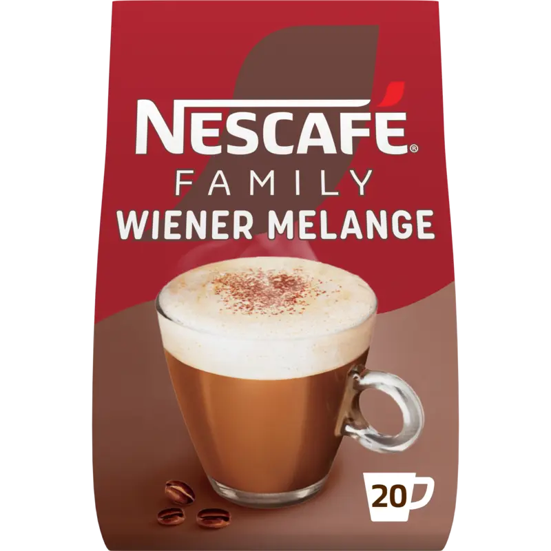 Nescafé Family wiener melange oploskoffie