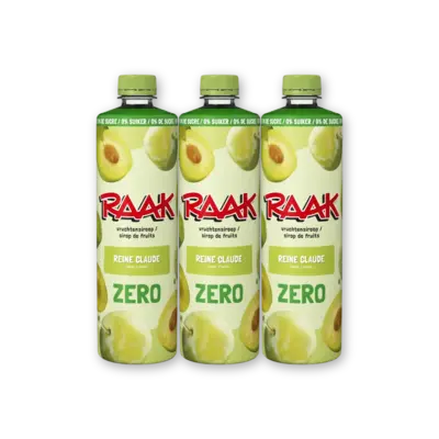 pdp-image-Raak Vruchtensiroop reine claude zero 3-pack