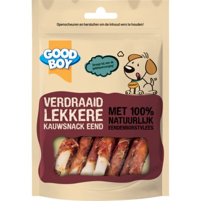 pdp-image-Good boy Verdraaid lekkere kauwsnack eend