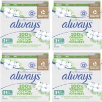 Always Maandverband Cotton Normal 4-pack