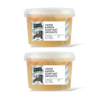 Streeckgenoten Kippensoep met groente 2-pack