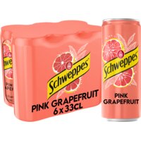Een afbeelding van Schweppes Pink grapefruit 6-pack