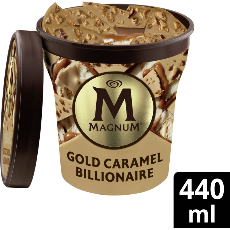 Magnum Double gold caramel billionaire
