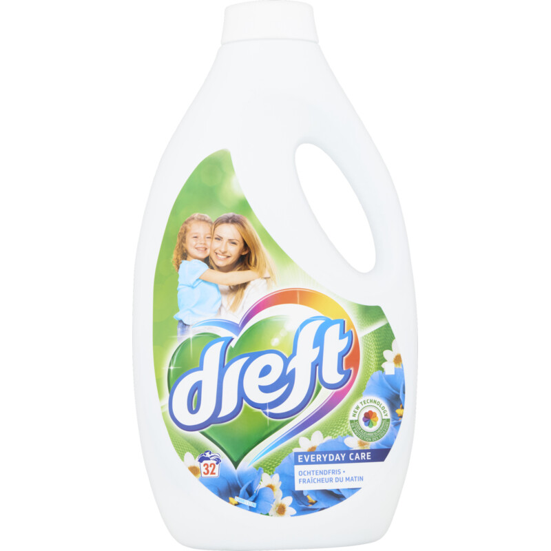 Een afbeelding van Dreft Wasmiddel ochtendfris vloeibaar bel