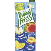 Een afbeelding van DubbelFrisss Appel & perzik