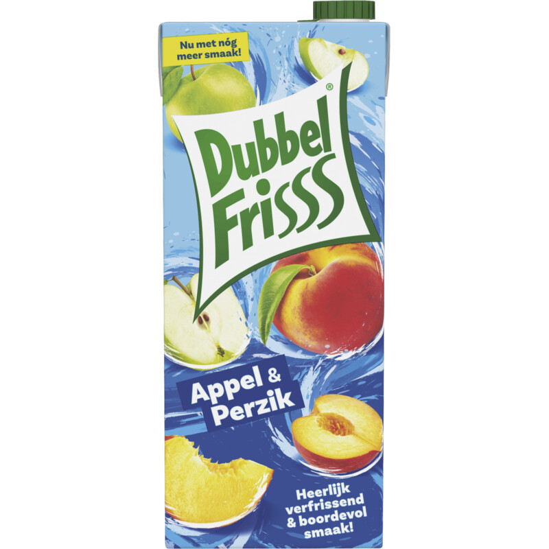 Een afbeelding van DubbelFrisss Appel & perzik