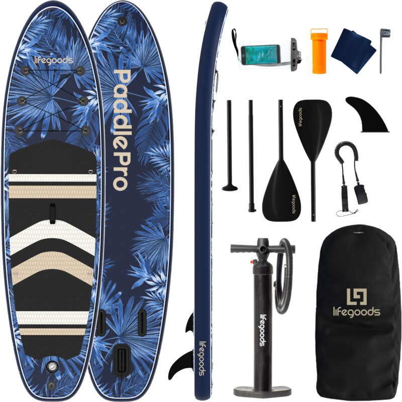 Lifegoods Sup board allround tropical/blue