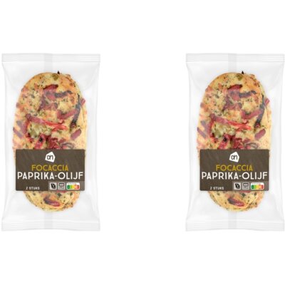 pdp-image-AH Focaccia paprika olijf 2-pack