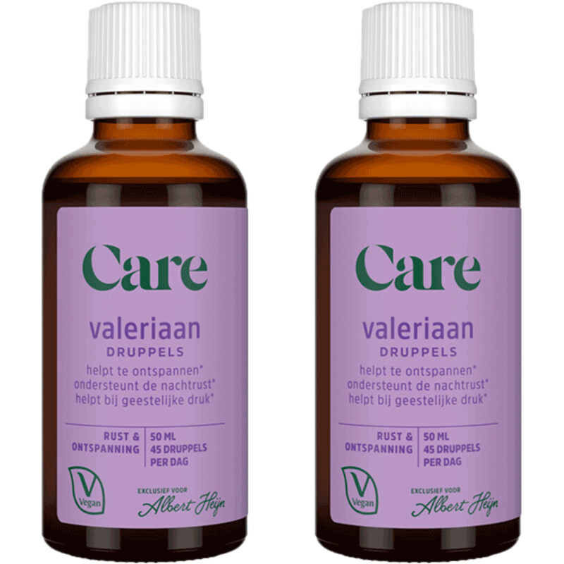 Een afbeelding van Care Valeriaan druppels 2-pack