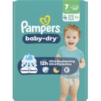 Pampers Baby-dry luiers maat 7