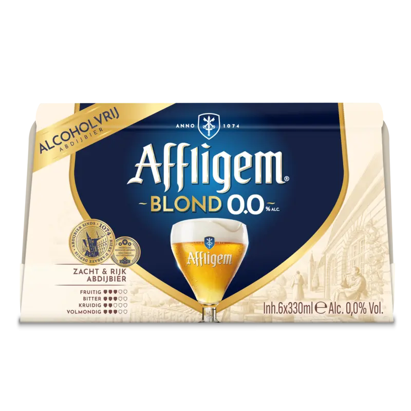 Affligem Blond 0.0 abdijbier 6-pack
