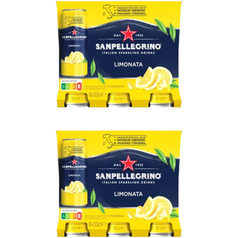 Een afbeelding van S. Pellegrino Limonata 6-pack 2-pack