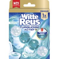 Een afbeelding van Witte Reus Toiletblok turquoise actief pacific