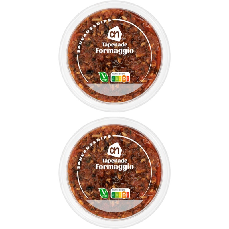 Een afbeelding van AH Tapenade formaggio 2-pack