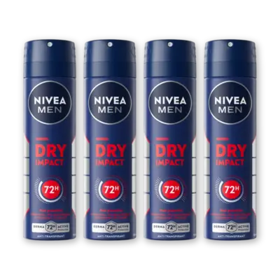 pdp-image-NIVEA Men dry impact deodorant spray 4-pack