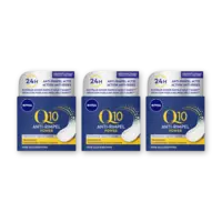 NIVEA Q10 power anti-rimpel nachtcrÃ¨me 3-pack