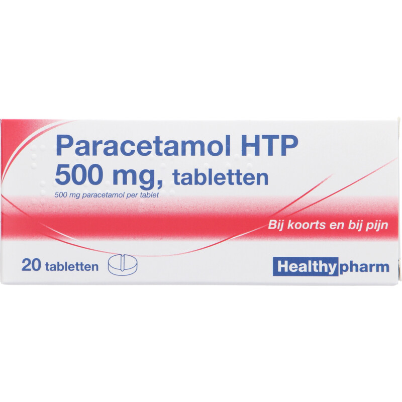 Een afbeelding van AH Paracetamol 500mg tabletten