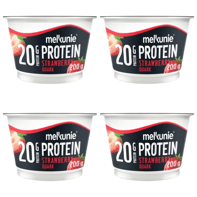 Protein aardbei kwark 4-pack