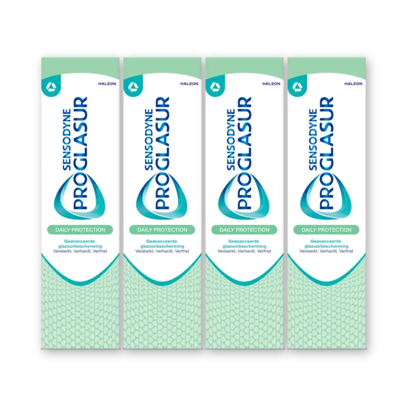 Proglasur daily protection tandpasta 4pk