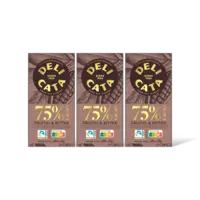 Delicata Reep puur 75% cacao 3-pack
