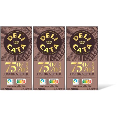 pdp-image-Delicata Reep puur 75% cacao 3-pack