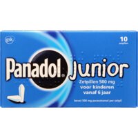 Een afbeelding van Panadol Junior 500mg zetpillen