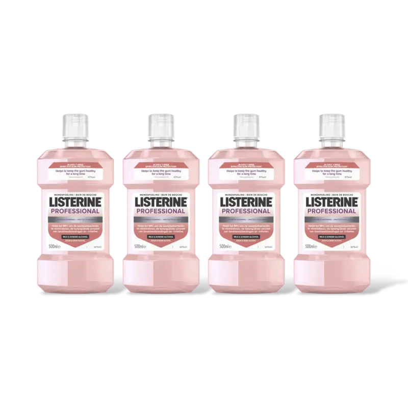 Listerine Professional tandvleesbescherming 4-pack