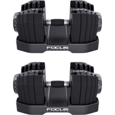 pdp-image-Focus Fitness 2x Verstelbare dumbbell
