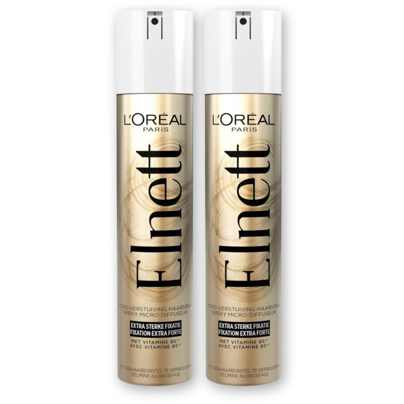 Elnett Satin care haarspray extra sterk 2-pack
