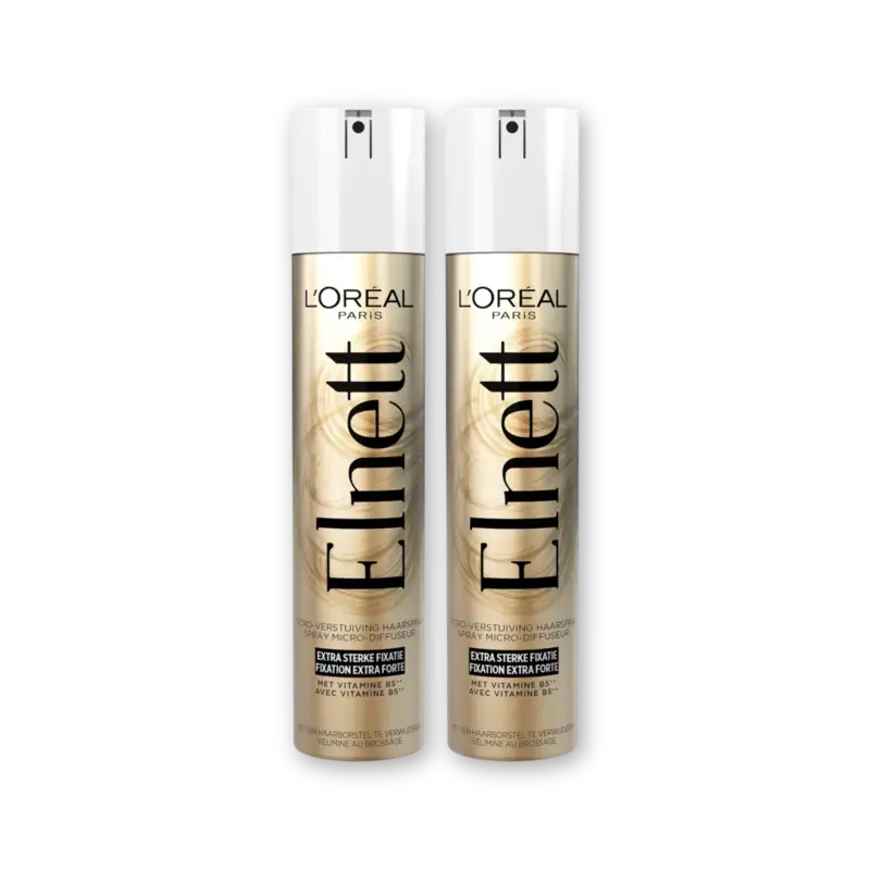 Elnett Satin care haarspray extra sterk 2-pack