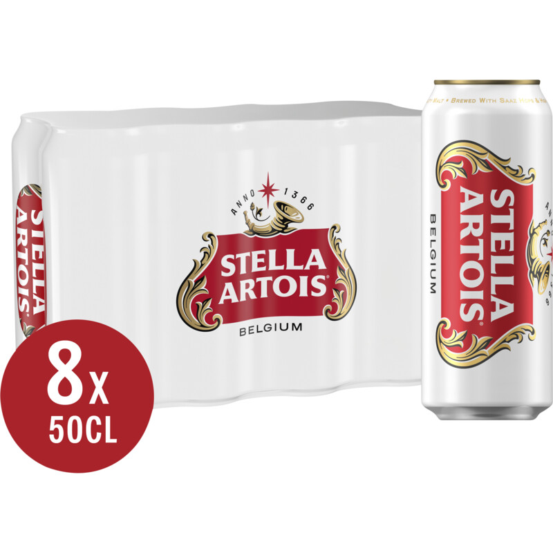 Stella Artois Bier 8-pack bel