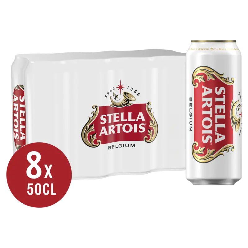 Stella Artois Bier 8-pack bel