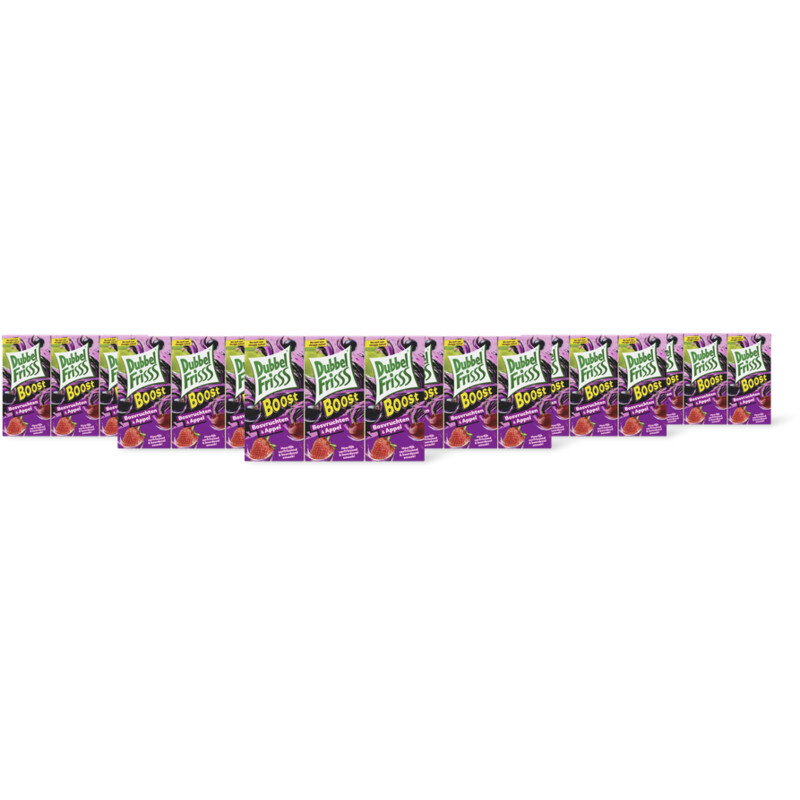 DubbelFrisss Boost bosvruchten & appel 6-pack